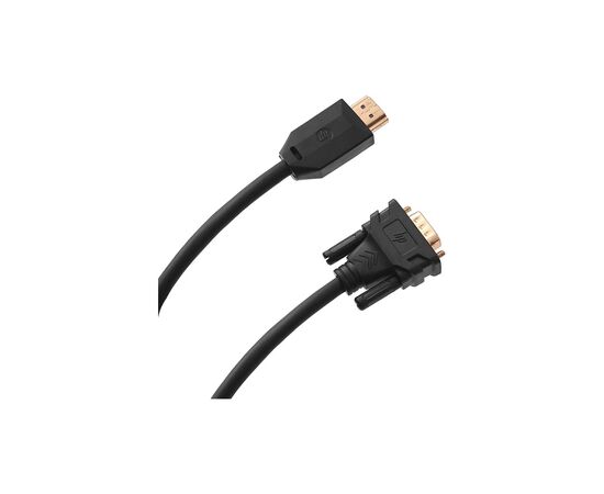 Кабель мультимедийный HDMI M to DVI M 3.0m 4K60Hz HP (HP_DHC-HD05-03M), изображение 2