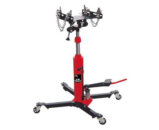 Тележка гидравлическая GTM стойка трансмиссионная 0,5т с педалью (TEL05007)