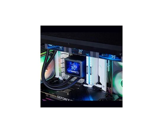 Система жидкостного охлаждения JONSBO ZC-360W White, изображение 10