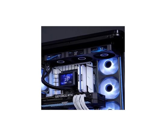 Система жидкостного охлаждения JONSBO ZC-360W White, изображение 11