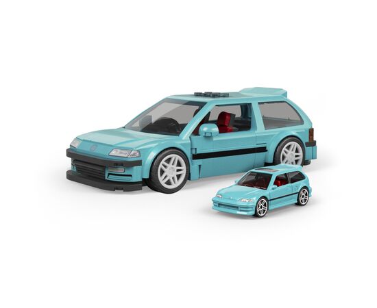 Конструктор Mattel Brick Shop Speed Honda Custom 90 Civic EF (JHF62), зображення 2