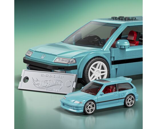 Конструктор Mattel Brick Shop Speed Honda Custom 90 Civic EF (JHF62), зображення 7