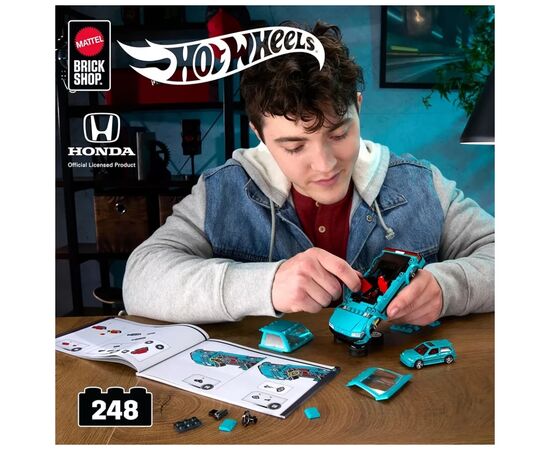 Конструктор Mattel Brick Shop Speed Honda Custom 90 Civic EF (JHF62), зображення 9