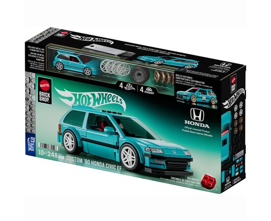 Конструктор Mattel Brick Shop Speed Honda Custom 90 Civic EF (JHF62)