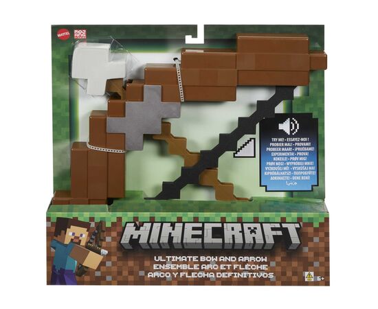 Игрушечное оружие Minecraft Лук со стрелой (JDJ04), изображение 5