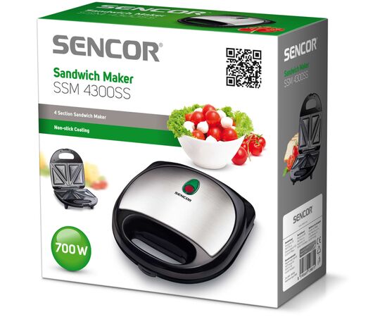 Сендвічниця Sencor SSM 4300 SS (SSM4300SS), зображення 8