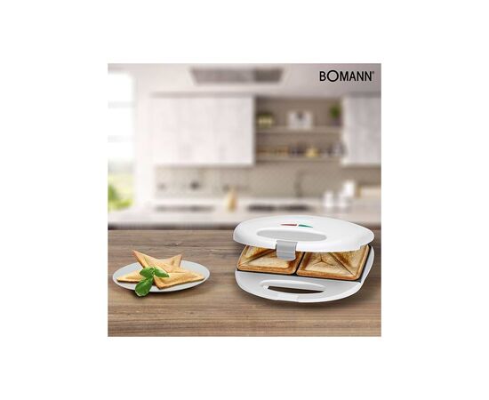Сэндвичница Bomann ST5016 CB white (ST5016CB white), изображение 2