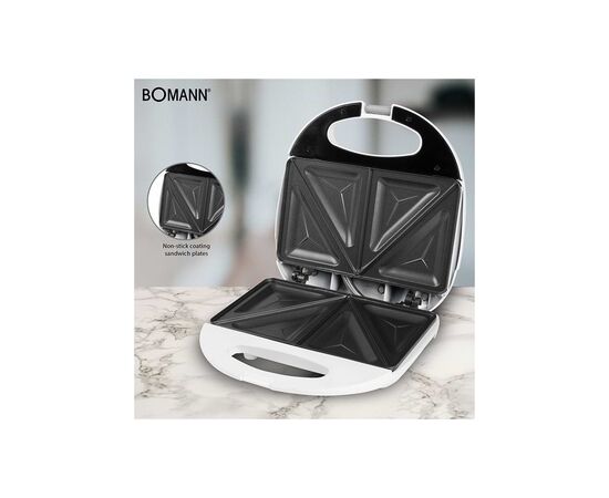 Сэндвичница Bomann ST5016 CB white (ST5016CB white), изображение 5