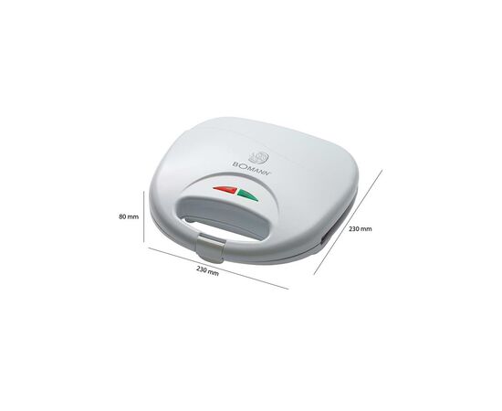 Сэндвичница Bomann ST5016 CB white (ST5016CB white), изображение 6