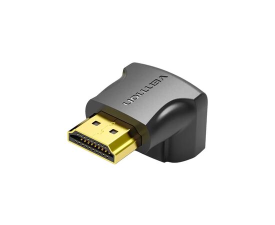Перехідник HDMI F to HDMI M 270° 4K 60Hz PVC Vention (AINB0), зображення 3
