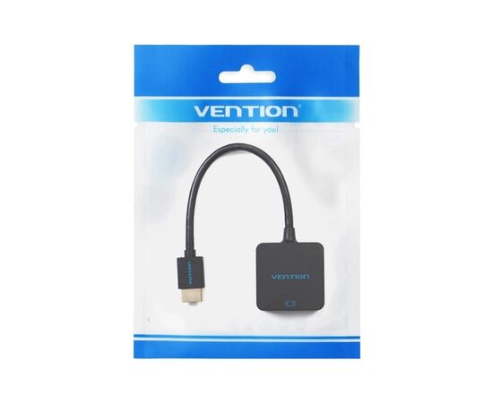 Перехідник HDMI M to VGA F 1080P 60Hz 3,5mm Audio Micro USB (F) powered Vention (ACRBB), зображення 4