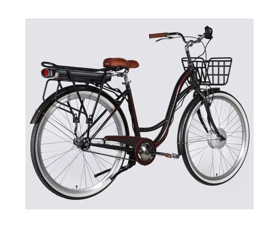 Електровелосипед Dorozhnik 28" eAQUAMARINE BH рама-19" 36B 13А*г 500Вт 2026 сірий (ELB-D-28-135), зображення 3