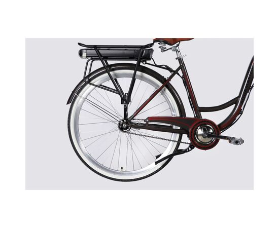 Електровелосипед Dorozhnik 28" eAQUAMARINE BH рама-19" 36B 13А*г 500Вт 2026 сірий (ELB-D-28-135), зображення 5