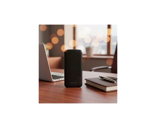 Батарея универсальная AWEI 10000mAh P20K, 12W, Black (6954284009744), изображение 8