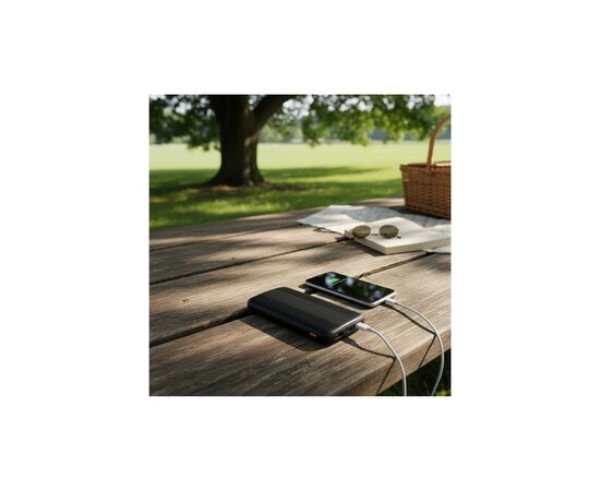 Батарея универсальная AWEI 10000mAh P20K, 12W, Black (6954284009744), изображение 9