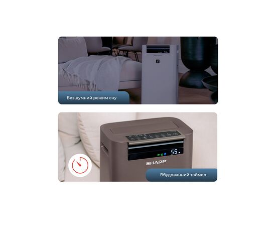 Воздухоочиститель Sharp KC-G40EUW, изображение 9