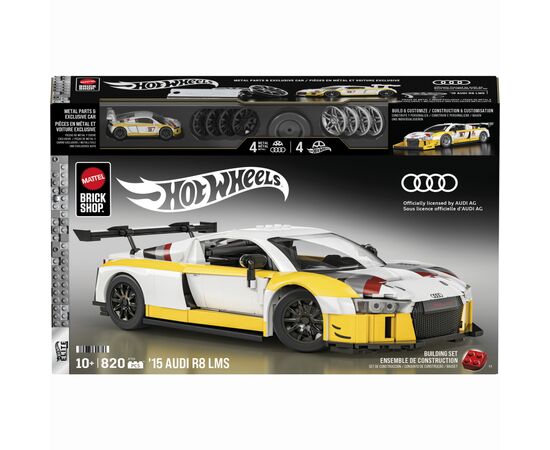Конструктор Mattel Brick Shop Elite Audi R8 LMS (JFT18), зображення 3
