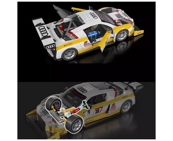 Конструктор Mattel Brick Shop Elite Audi R8 LMS (JFT18), зображення 7