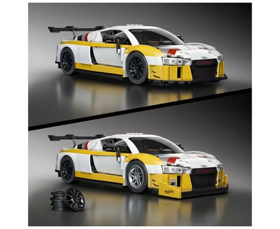 Конструктор Mattel Brick Shop Elite Audi R8 LMS (JFT18), зображення 8