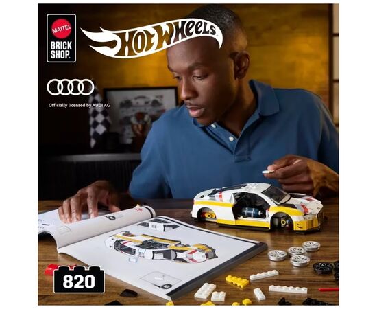 Конструктор Mattel Brick Shop Elite Audi R8 LMS (JFT18), зображення 9