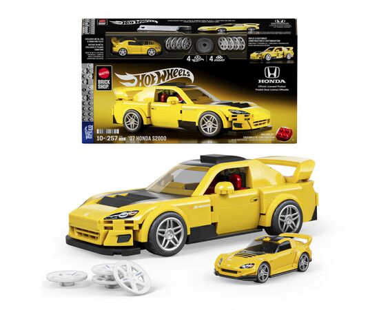 Конструктор Mattel Brick Shop Speed Honda S2000 (JFR88), зображення 12