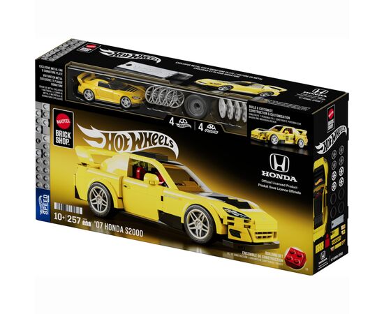 Конструктор Mattel Brick Shop Speed Honda S2000 (JFR88)