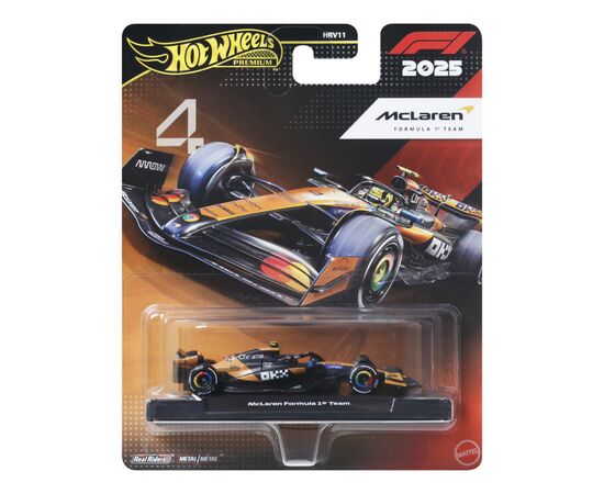 Машина Hot Wheels Formula 1 McLaren Lando Norris 4 (JKD88), изображение 6