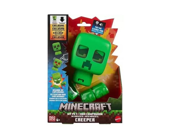 Интерактивная игрушка Minecraft Мой любимец Крипер (JGX49), изображение 3