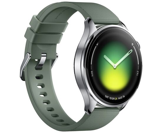 Смарт-часы Xiaomi Watch 5 Зелений Juniper Green Strap BHR07WPGL (1189759), изображение 3