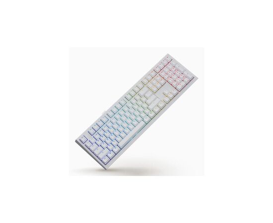 Клавиатура Ducky One X Magnetic Switch Wireless UA White (ON2408AST3-DAUSPDOECL2WW1)