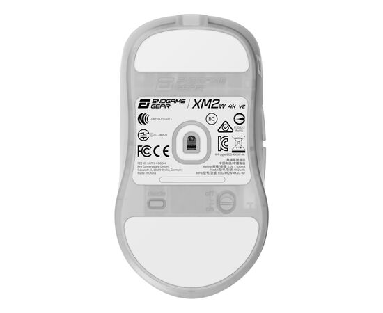 Мышка Endgame Gear XM2w 4k v2 Wireless Transparent White (PGW-EG-MOU-082), изображение 10