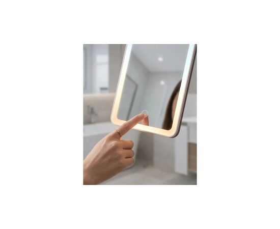 Зеркало Xiaomi Leather case mirror pink (FM001/FM007), изображение 2