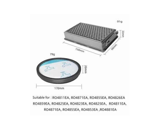 Фильтр для пылесоса Rowenta ZR780000, изображение 7