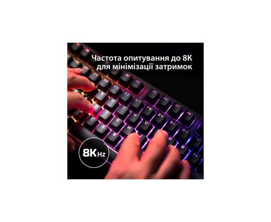 Клавиатура HyperX Origins 2 1800 HX Red USB UA Black (B4QS4AA), изображение 6