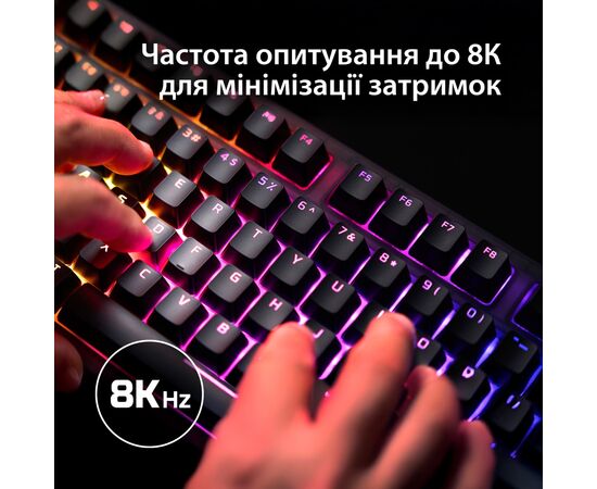 Клавиатура HyperX Origins 2 65 HX Red USB UA Black (B4QS3AA), изображение 11