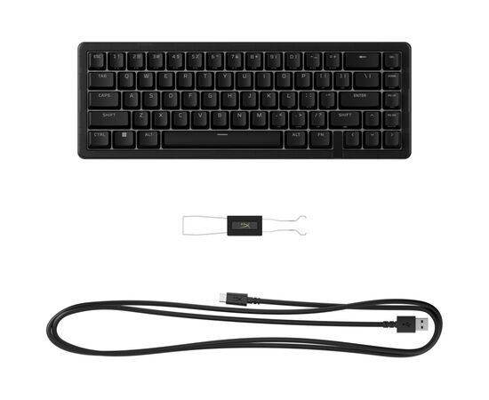 Клавиатура HyperX Origins 2 65 HX Red USB UA Black (B4QS3AA), изображение 5