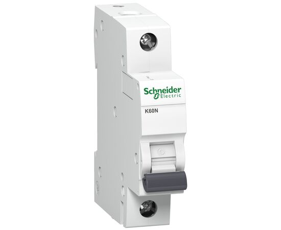Автоматичний вимикач Schneider Electric Acti9 K60N, 1P, 6A, C, 6кА (A9K02106)