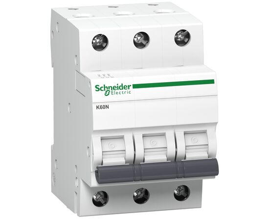 Автоматический выключатель Schneider Electric Acti9 K60N 3P 6A C 6кA (A9K02306)