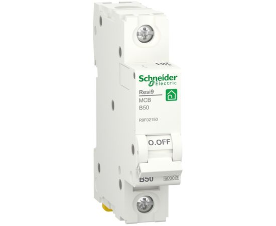 Автоматический выключатель Schneider Electric RESI9 6kA 1P 50A (R9F02150)