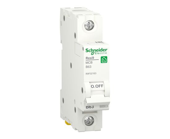 Автоматический выключатель Schneider Electric RESI9 6kA 1P 63A (R9F02163)