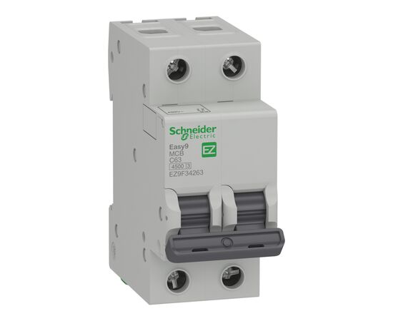 Автоматичний вимикач Schneider Electric EZ9 2P 63A C (EZ9F34263)