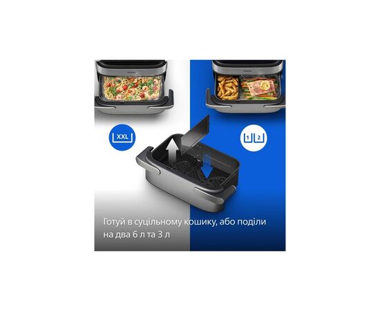 Мультипіч Philips Ovi Dual SteamFry (NA565/02), зображення 7