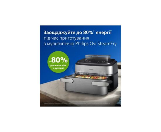 Мультипіч Philips Ovi Dual SteamFry (NA565/02), зображення 9