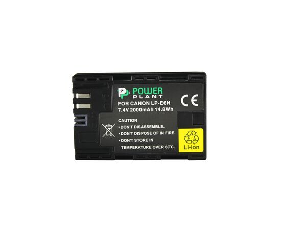 Аккумулятор к фото/видео PowerPlant Canon LP-E6N 2000mAh (DV00DV1405)