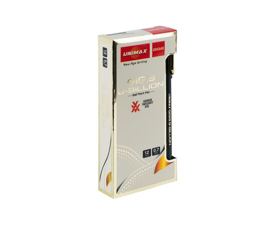 Ручка шариковая Unimax Ultron G-BILLION 2х, синяя (UX-151-02), изображение 3
