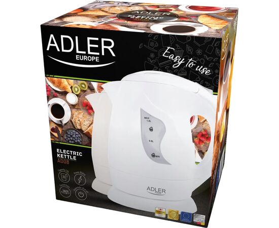 Электрочайник Adler AD 08 beige, изображение 5