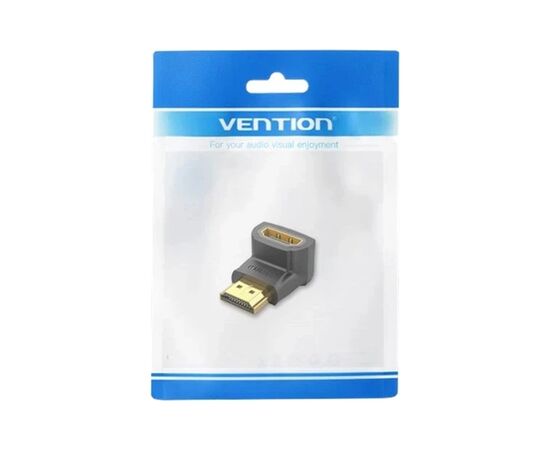 Переходник HDMI F to HDMI M 90° 4K 60Hz PVC Vention (AIOB0), изображение 3