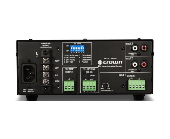 Усилитель Crown Audio G135MA (G135MAE60), изображение 2