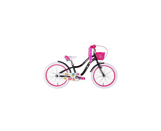 Велосипед Formula 20" Kid CREAM BH рама-10" AL 2026 чорний з рожевим (OPS-FRK-20-249)
