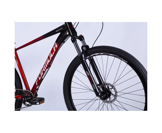 Велосипед Formula 29" ZEPHYR 1.0 HDD рама-19" AL 2026 чорно-червоний (OPS-FR-29-451), зображення 4